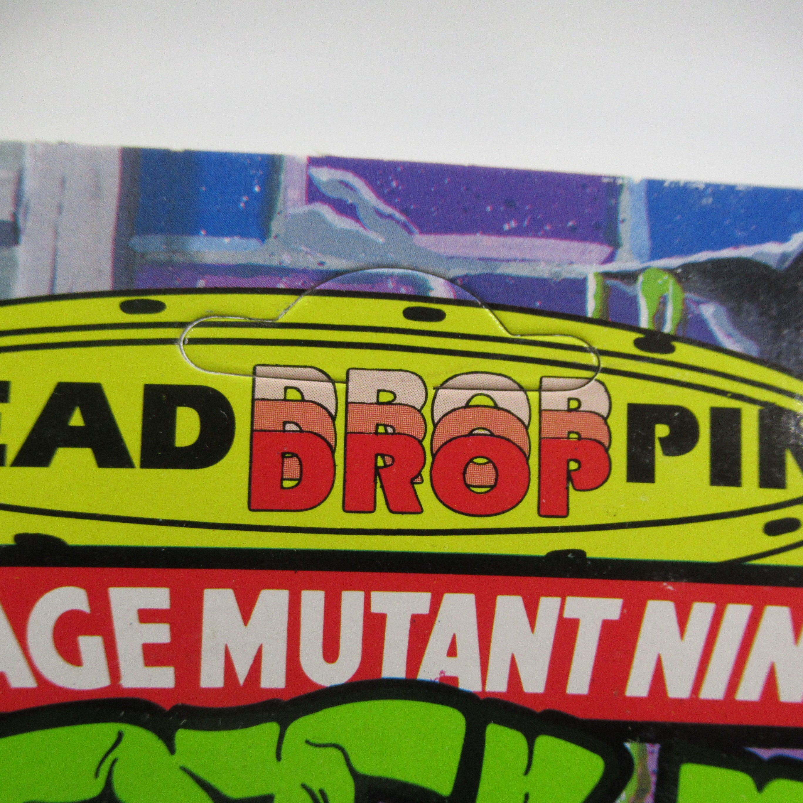 Teenage Mutant Ninja Turtles Headdroppin' TMNTs Set of 4 - Playmates (1991)